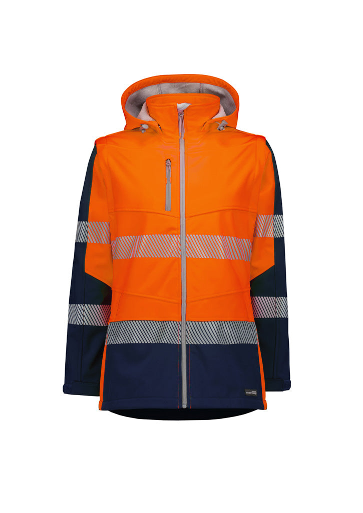Womens Streetworx 2 In 1 Stretch Softshell Jacket ZJ753