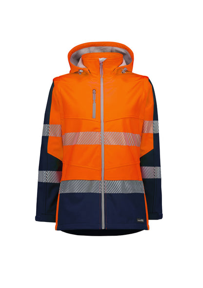 Womens Streetworx 2 In 1 Stretch Softshell Jacket ZJ753