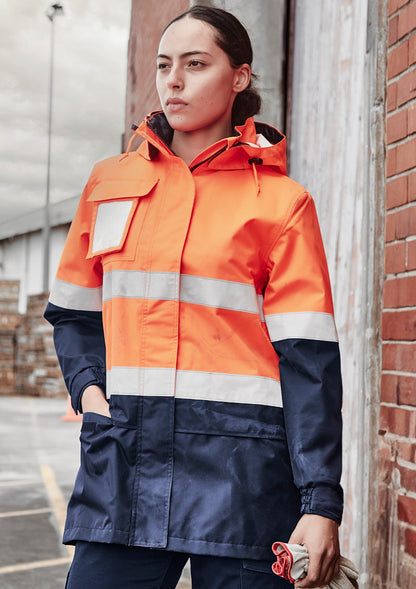 Womens Hi Vis Ultralite Waterproof Jacket ZJ757