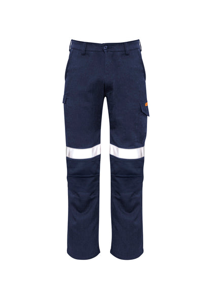 Mens Orange Flame Taped Cargo Pant (Stout) ZP521S