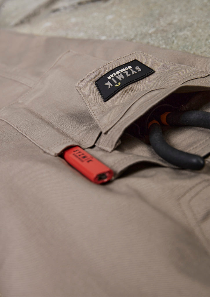 Syzmik Mens Rugged Cooling Stretch Pant - Khaki