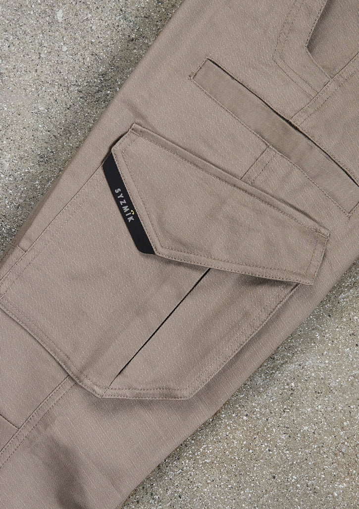 Syzmik Mens Rugged Cooling Stretch Pant - Khaki