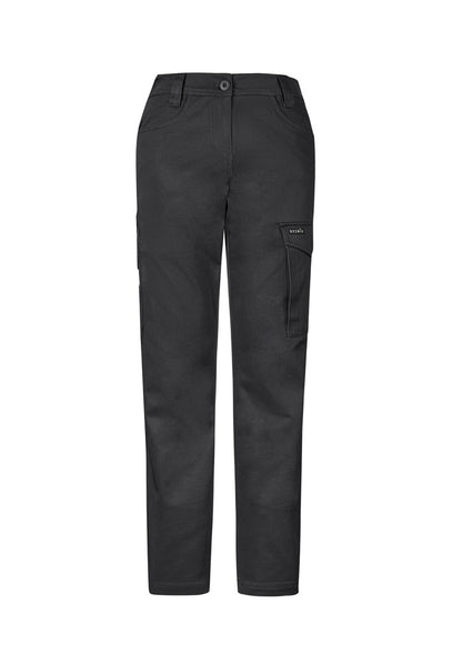 Syzmik Womens Essential Basic Stretch Cargo Pant - Charcoal