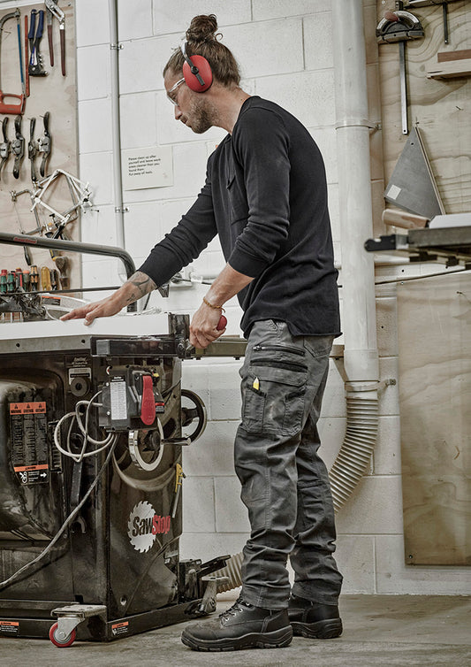 Syzmik Mens Streetworx Heritage Pant - Navy