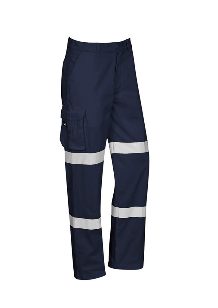 Syzmik Mens Bio Motion Taped Pant (Regular) - Navy