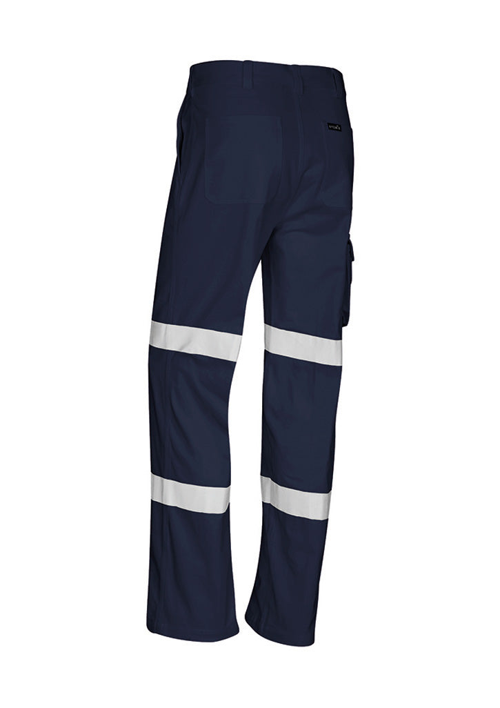 Syzmik Mens Bio Motion Taped Pant (Regular) - Navy