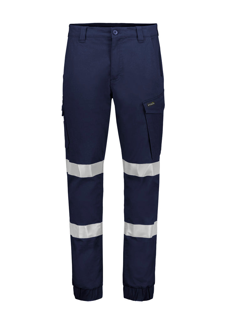 Mens Essential Stretch Taped Cargo Pant - Cuffed ZP935