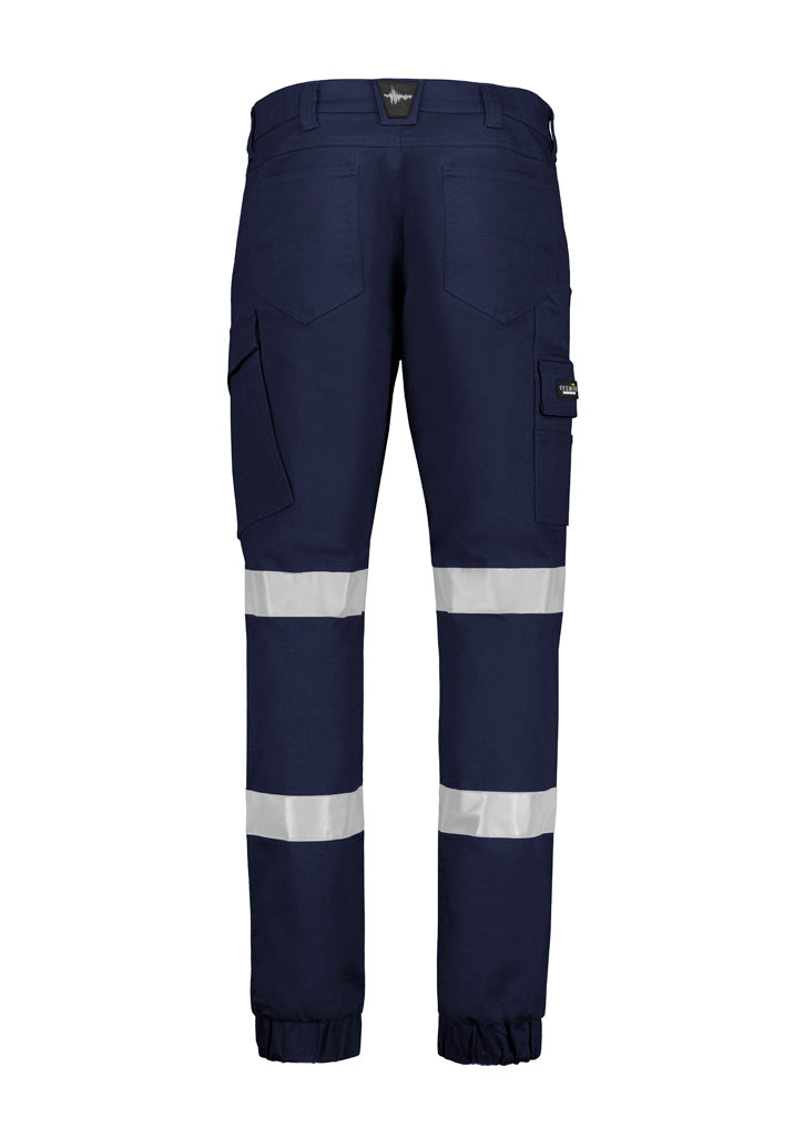 Mens Essential Stretch Taped Cargo Pant - Cuffed ZP935