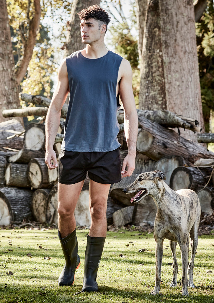 Syzmik Mens Rugby Short - Black