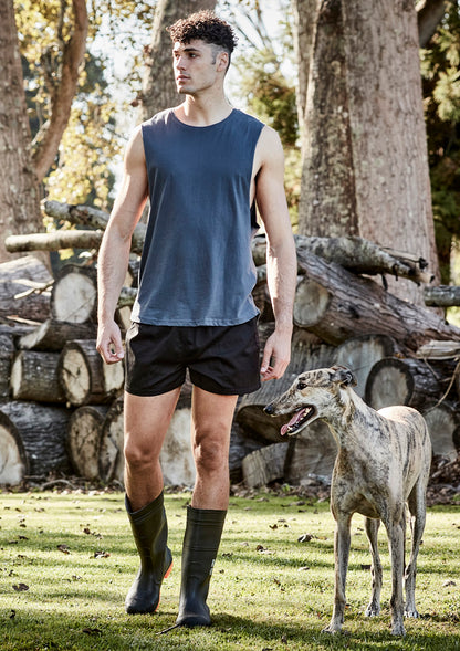 Syzmik Mens Rugby Short - Black