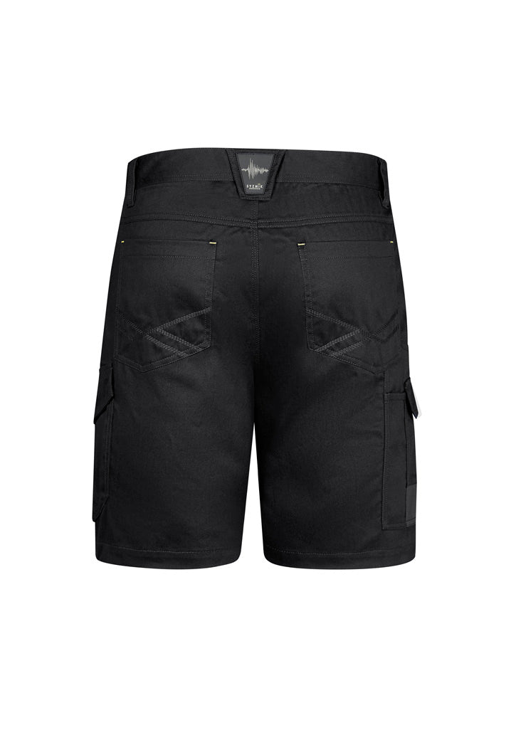 Syzmik Mens Summer Cargo Short - Black