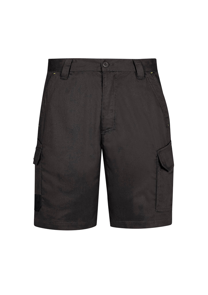 Syzmik Mens Summer Cargo Short - Charcoal