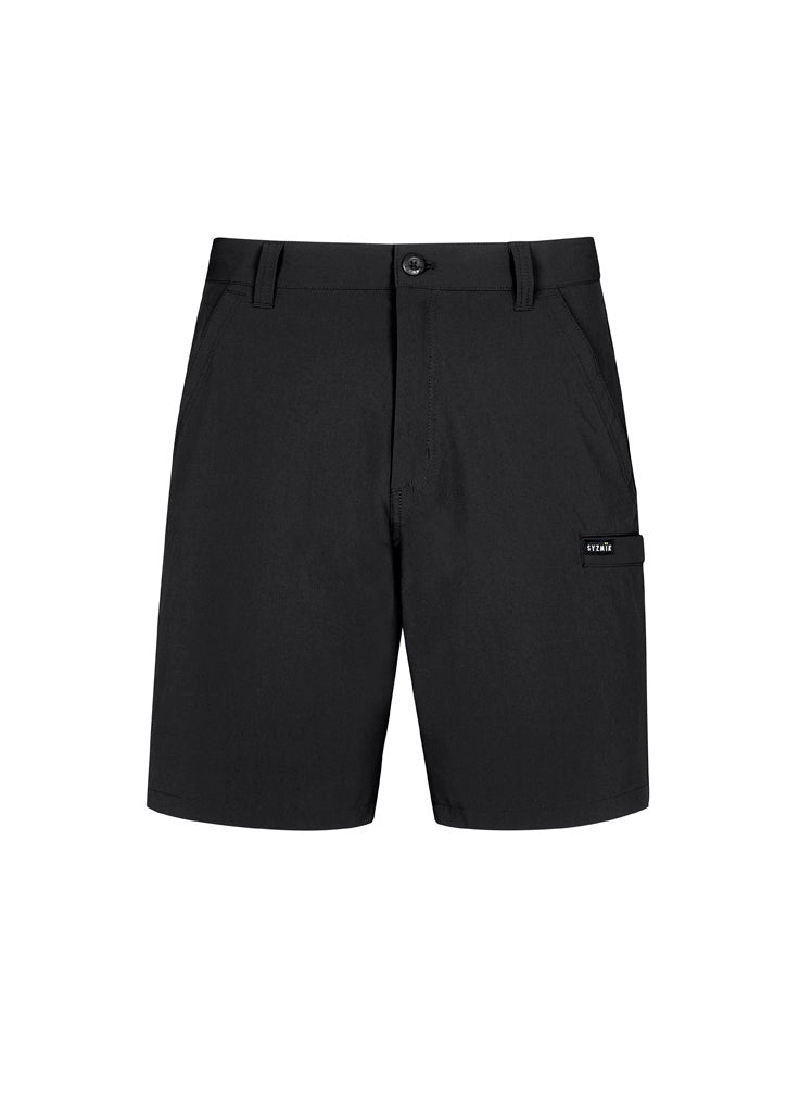 Syzmik Mens Lightweight Outdoor Short - Black