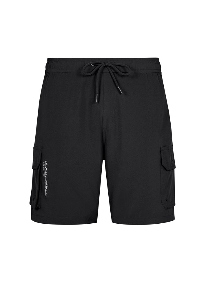 Syzmik Mens Streetworx Board Short - Black