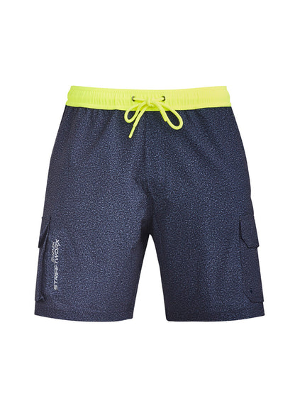 Syzmik Mens Streetworx Board Short - Navy Marle