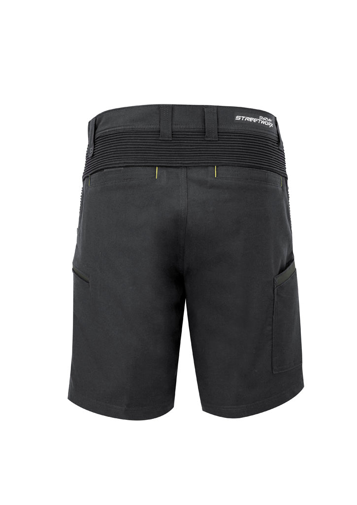 Syzmik Mens Streetworx Stretch Short - Charcoal