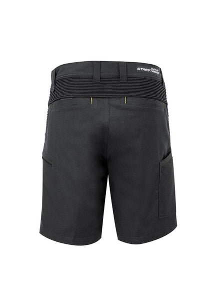Syzmik Mens Streetworx Stretch Short - Charcoal