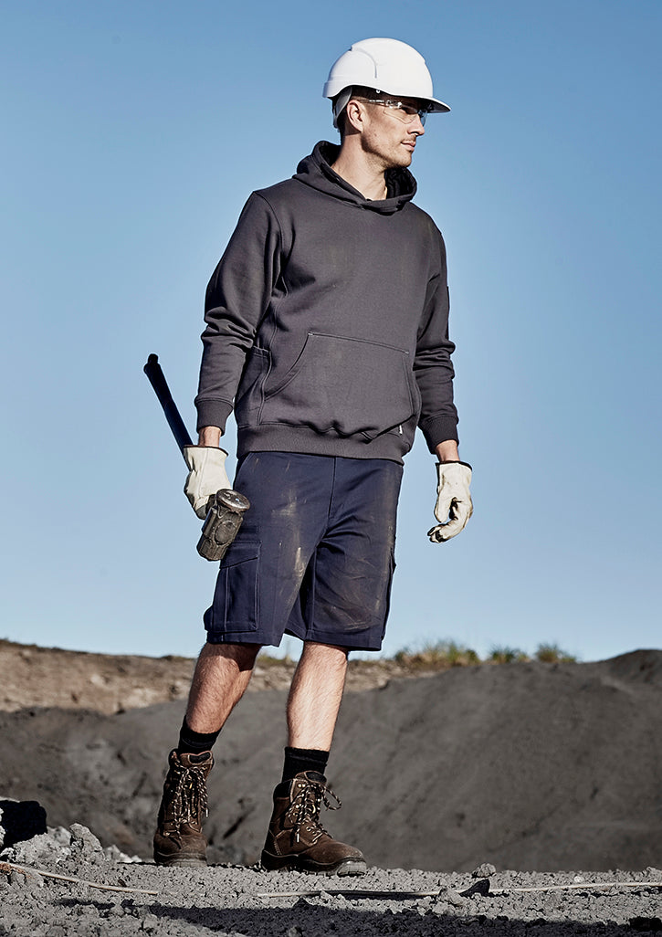 Syzmik Mens Basic Cargo Short - Navy