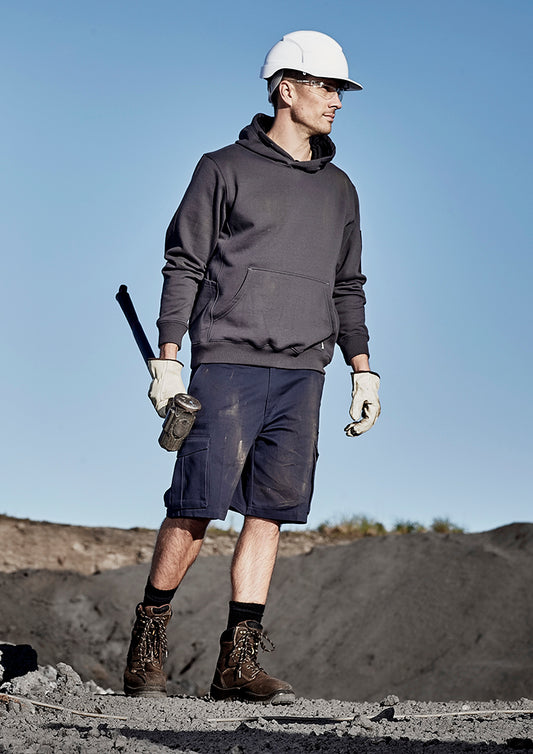 Syzmik Mens Basic Cargo Short - Navy