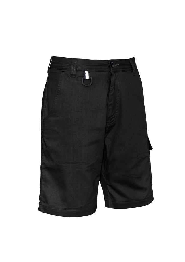 Syzmik Mens Rugged Cooling Vented Short - Black