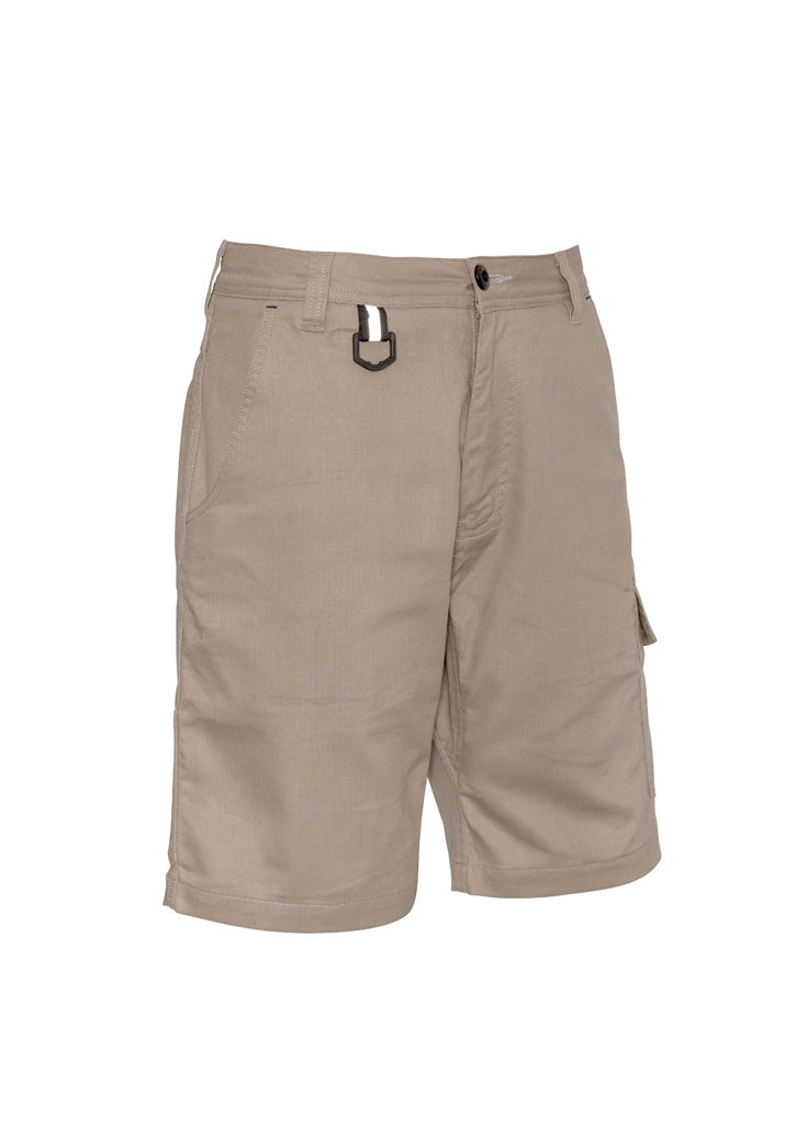 Syzmik Mens Rugged Cooling Vented Short - Khaki