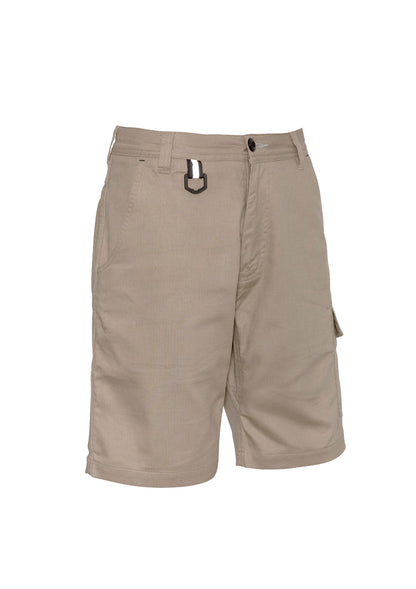 Syzmik Mens Rugged Cooling Vented Short - Khaki