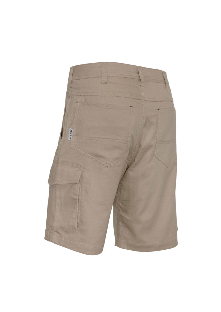 Syzmik Mens Rugged Cooling Vented Short - Khaki