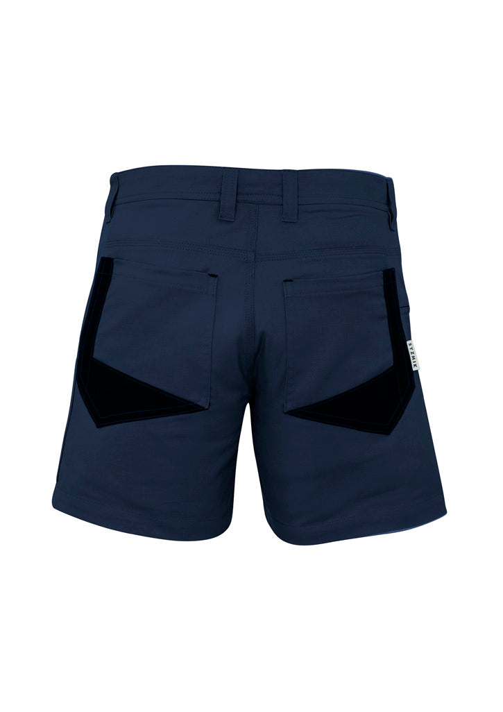 Syzmik Mens Rugged Cooling Short Short - Navy