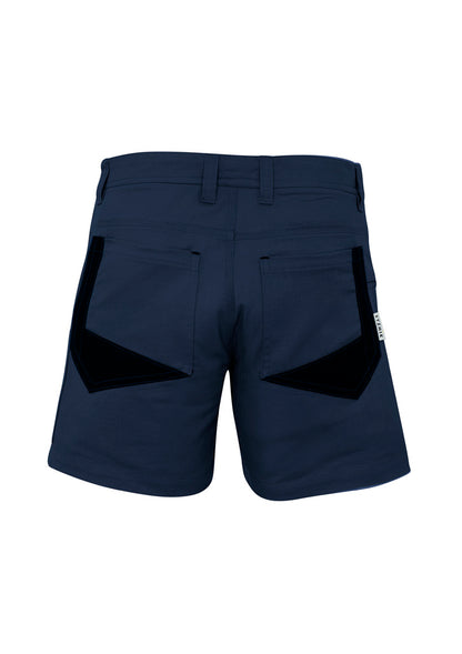 Syzmik Mens Rugged Cooling Short Short - Navy