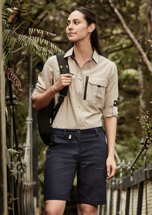 Womens Rugged Cooling Vented Short ZS704