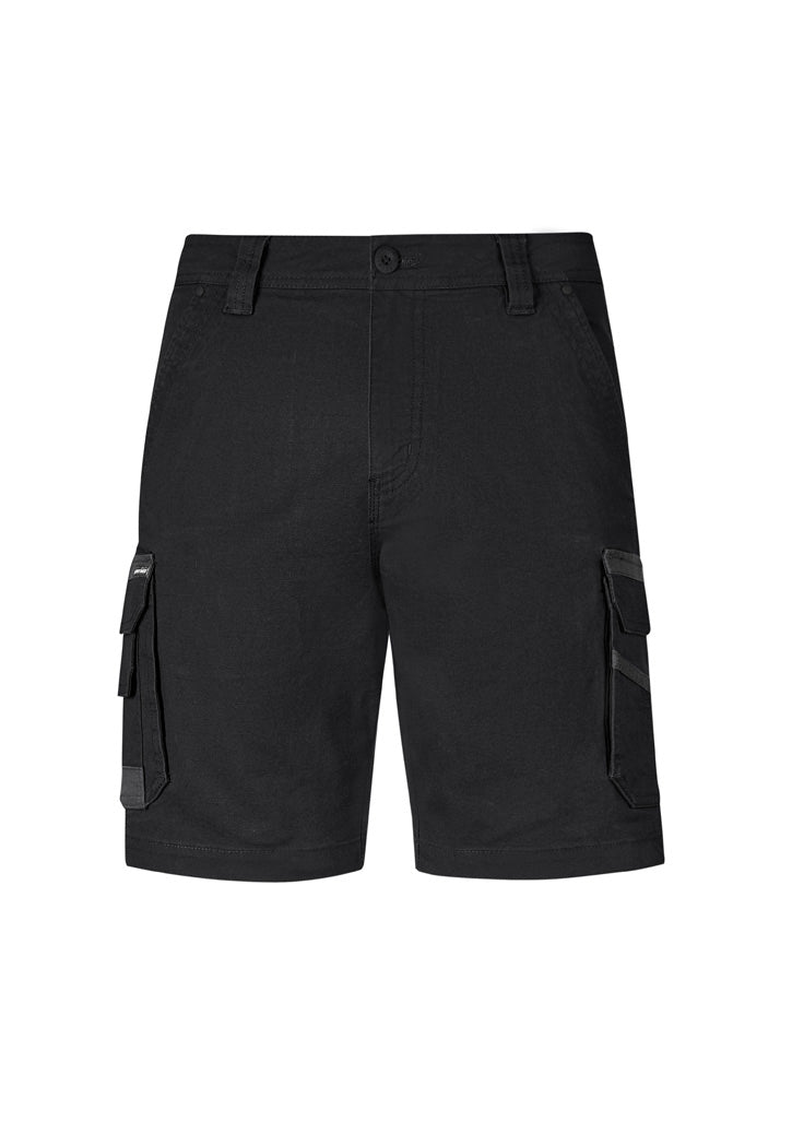 Syzmik Mens Streetworx Heritage Short - Black