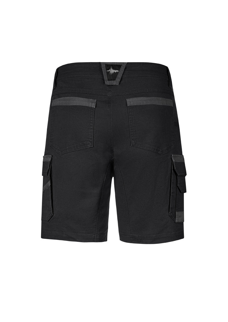 Syzmik Mens Streetworx Heritage Short - Black