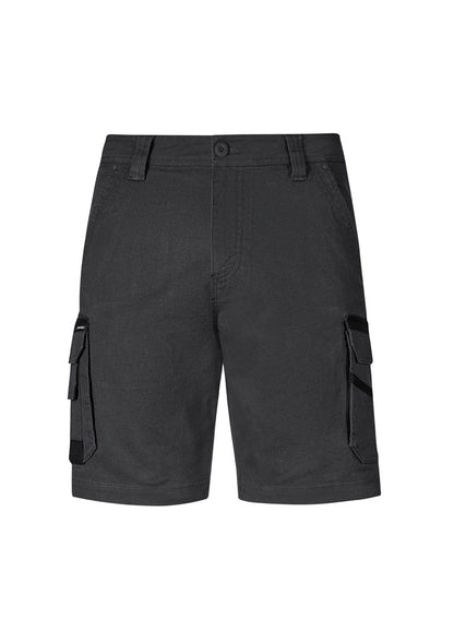 Syzmik Mens Streetworx Heritage Short - Charcoal