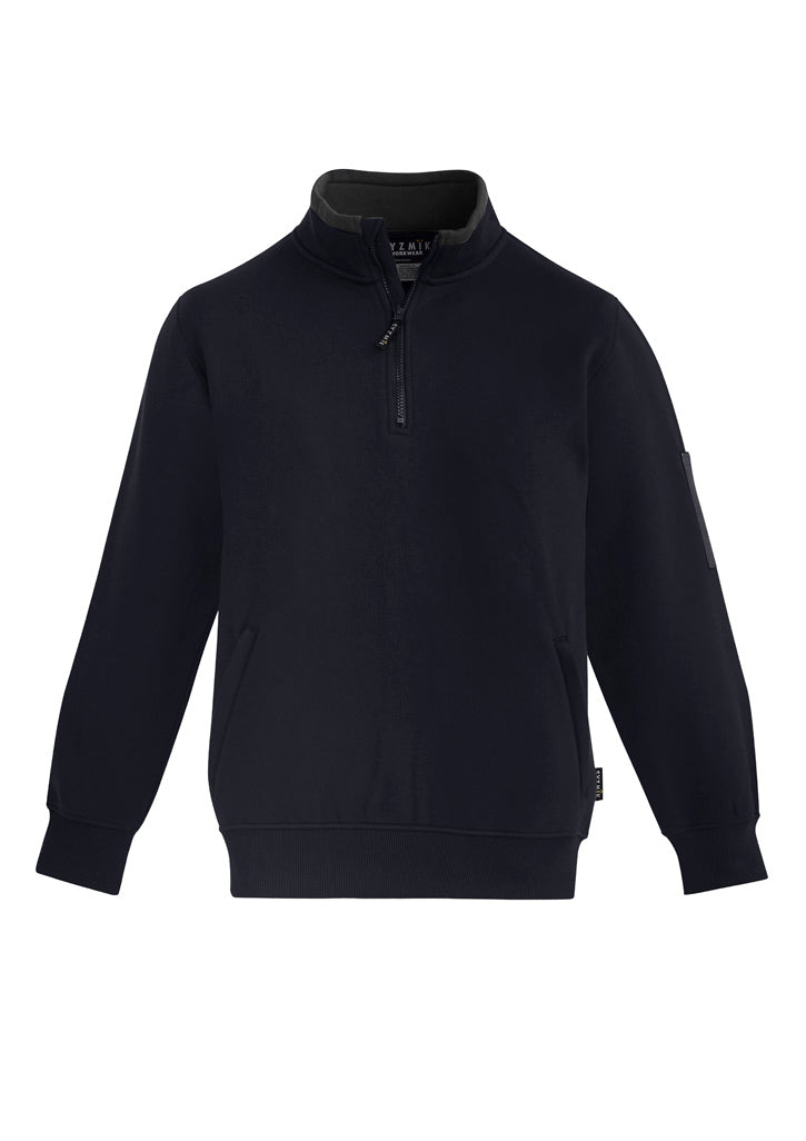Unisex 1/4 Zip Brushed Fleece Pullover ZT366