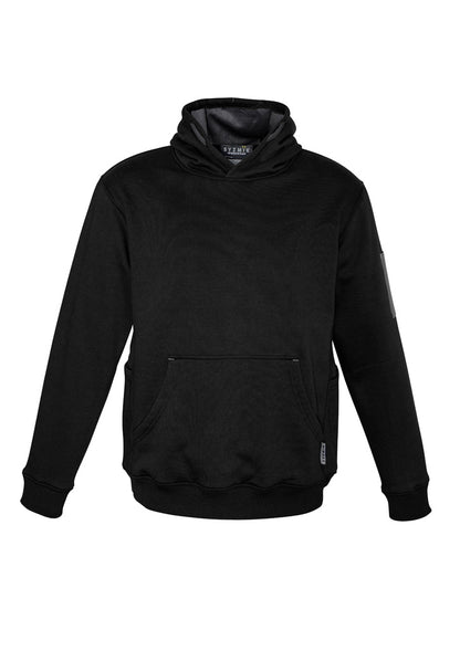 Syzmik Unisex Multi-Pocket Hoodie - Black/Charcoal
