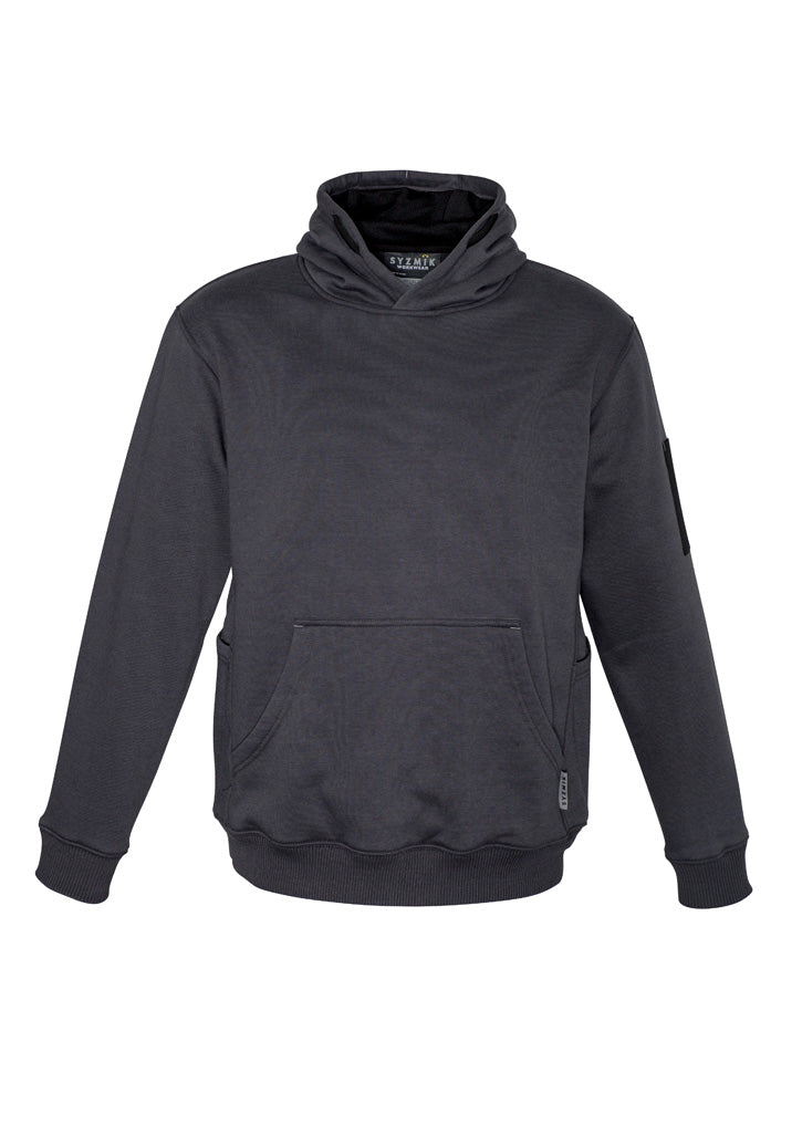 Syzmik Unisex Multi-Pocket Hoodie - Charcoal/Black