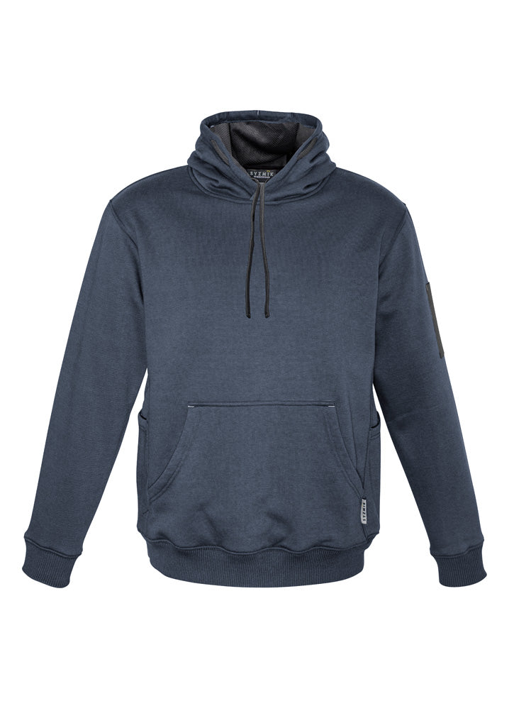 Syzmik Unisex Multi-Pocket Hoodie - Petrol/Charcoal