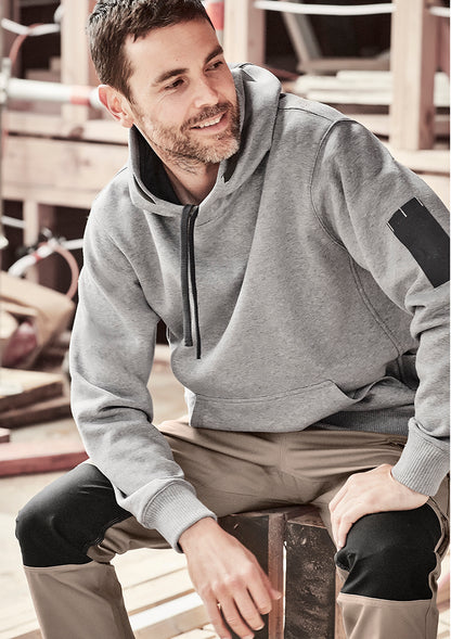 Syzmik Unisex Multi-Pocket Hoodie - Slate/Charcoal
