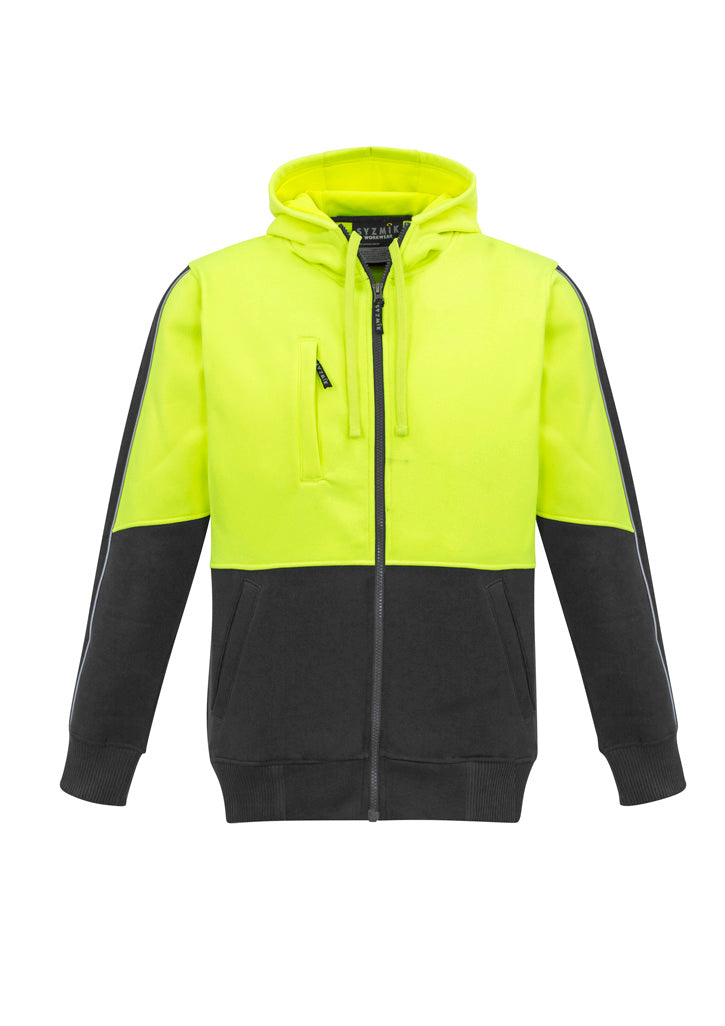 Unisex Hi Vis Full Zip Hoodie ZT485