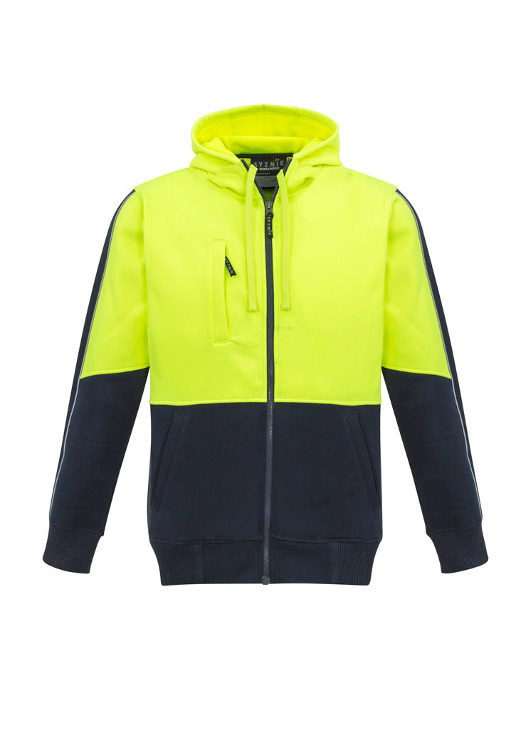 Unisex Hi Vis Full Zip Hoodie ZT485