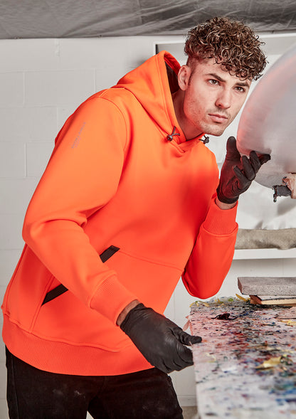 Syzmik Unisex Water Resistant Hoodie - Orange