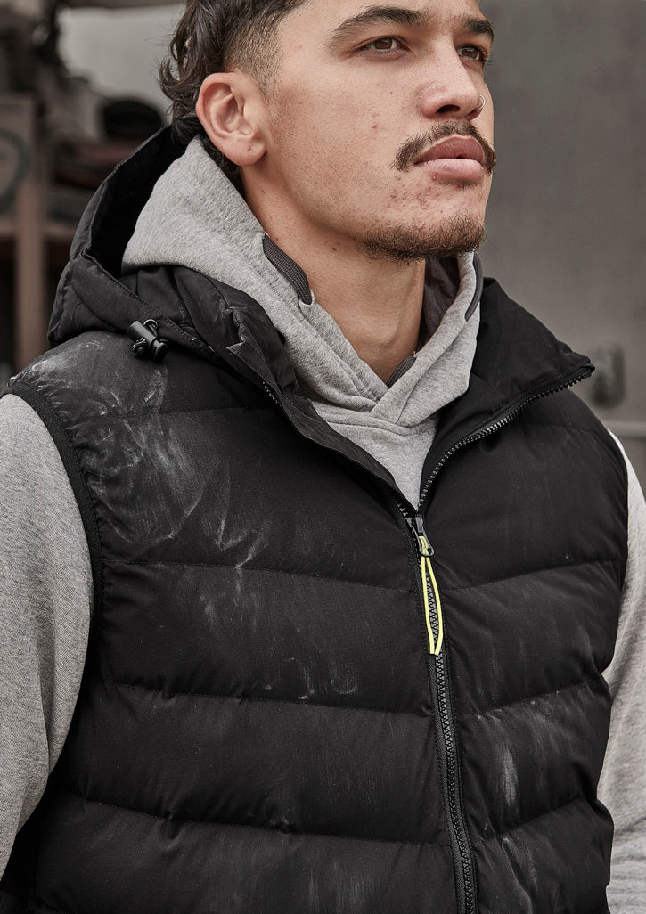 Unisex Streetworx Hooded Puffer Vest ZV245