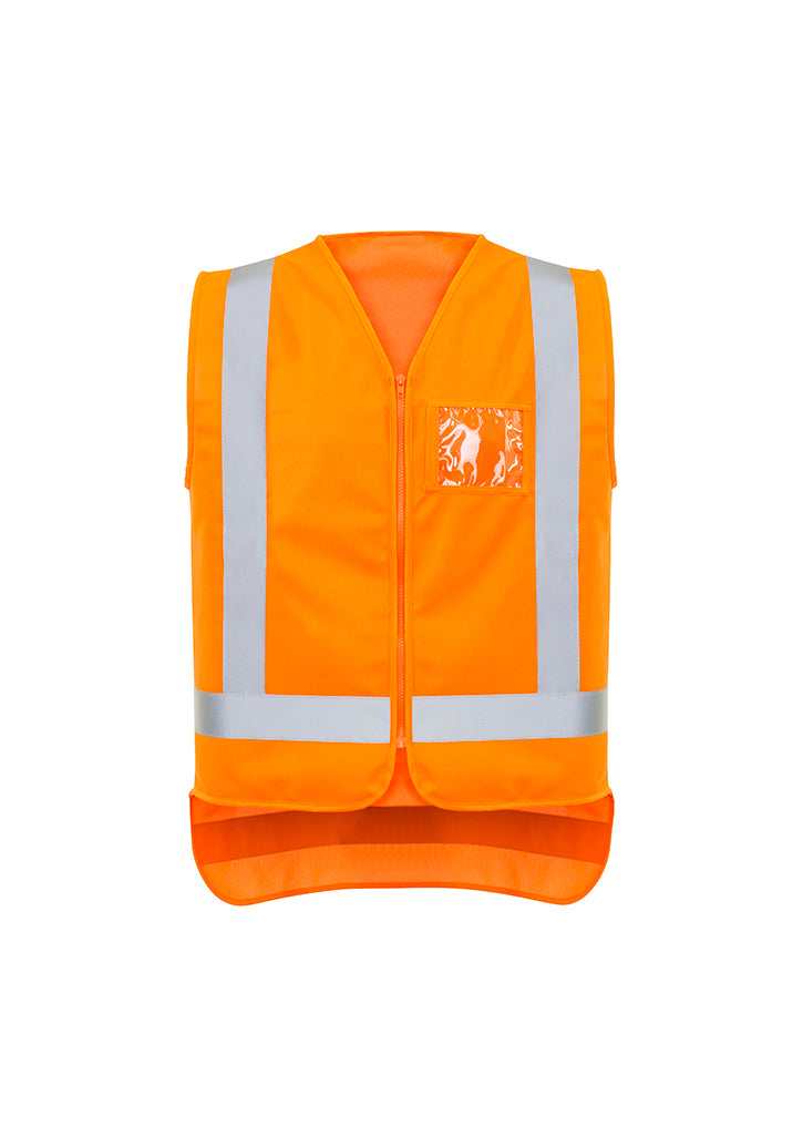 Syzmik Mens TTMC-W23 Zip Vest - Orange