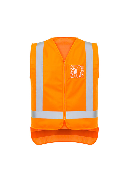 Syzmik Mens TTMC-W23 Zip Vest - Orange
