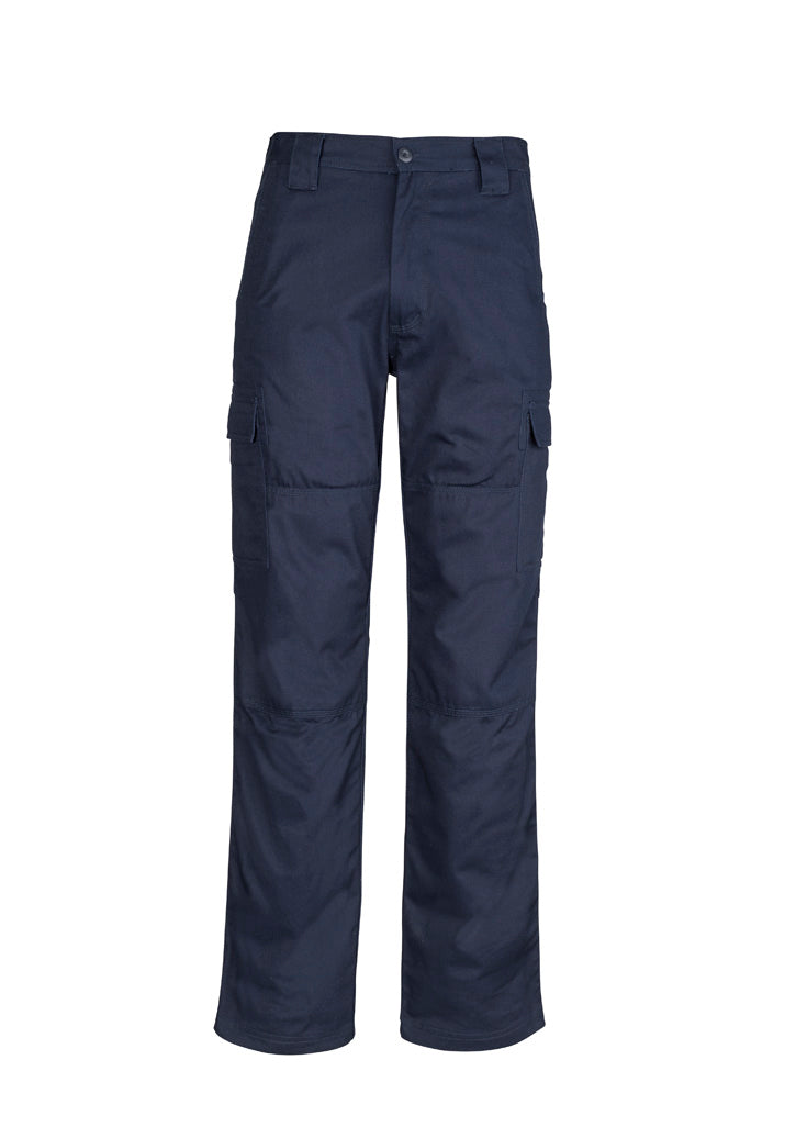 Syzmik Mens Midweight Drill Cargo Pant (Stout) - Navy