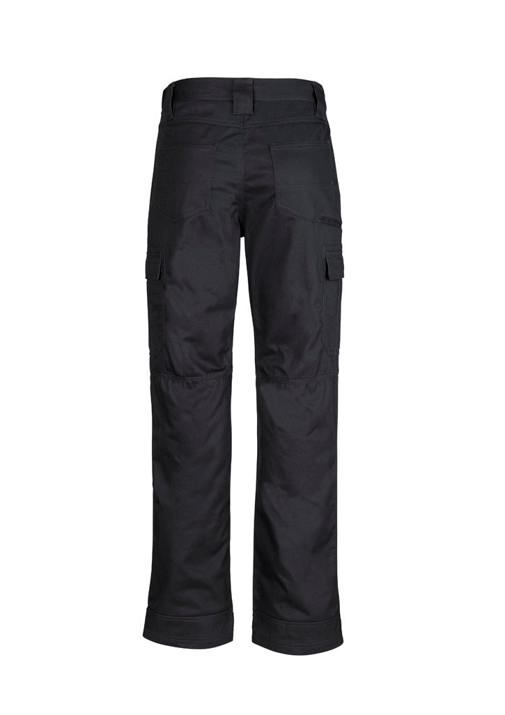 Syzmik Mens Midweight Drill Cargo Pant (Regular) - Black