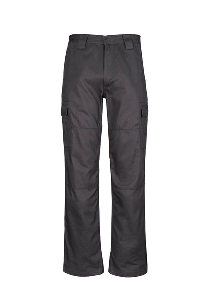 Syzmik Mens Midweight Drill Cargo Pant (Regular) - Charcoal
