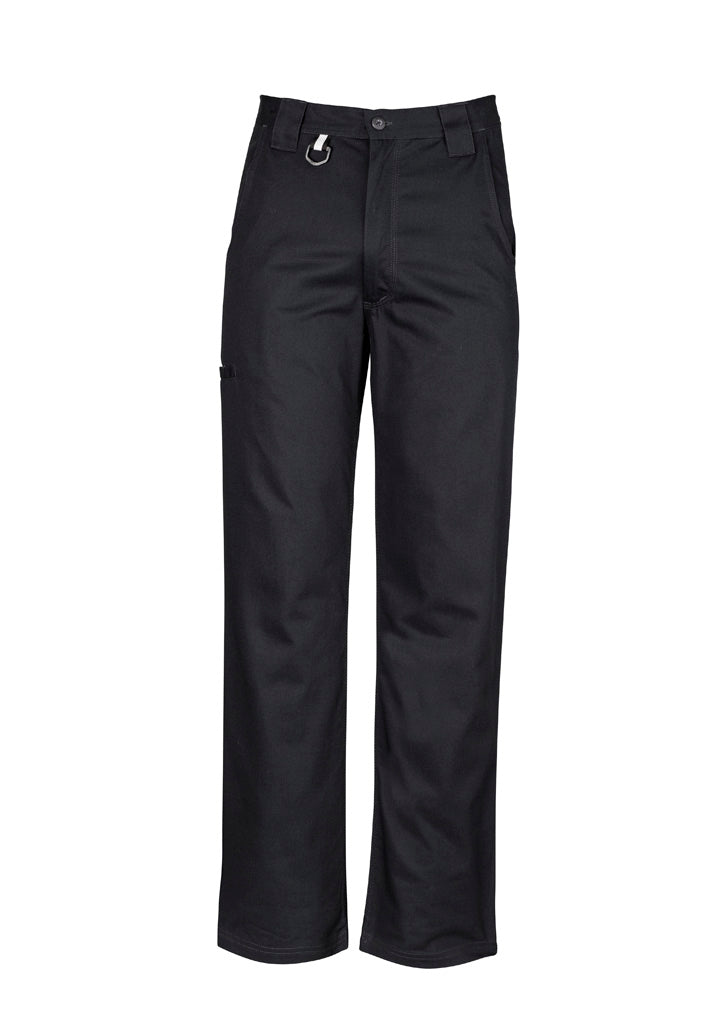 Syzmik Mens Plain Utility Pant - Black