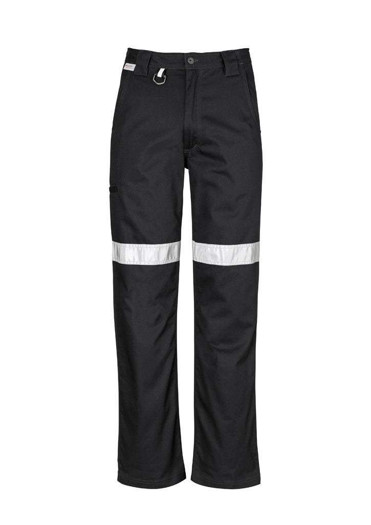 Syzmik Mens Taped Utility Pant (Regular) - Black