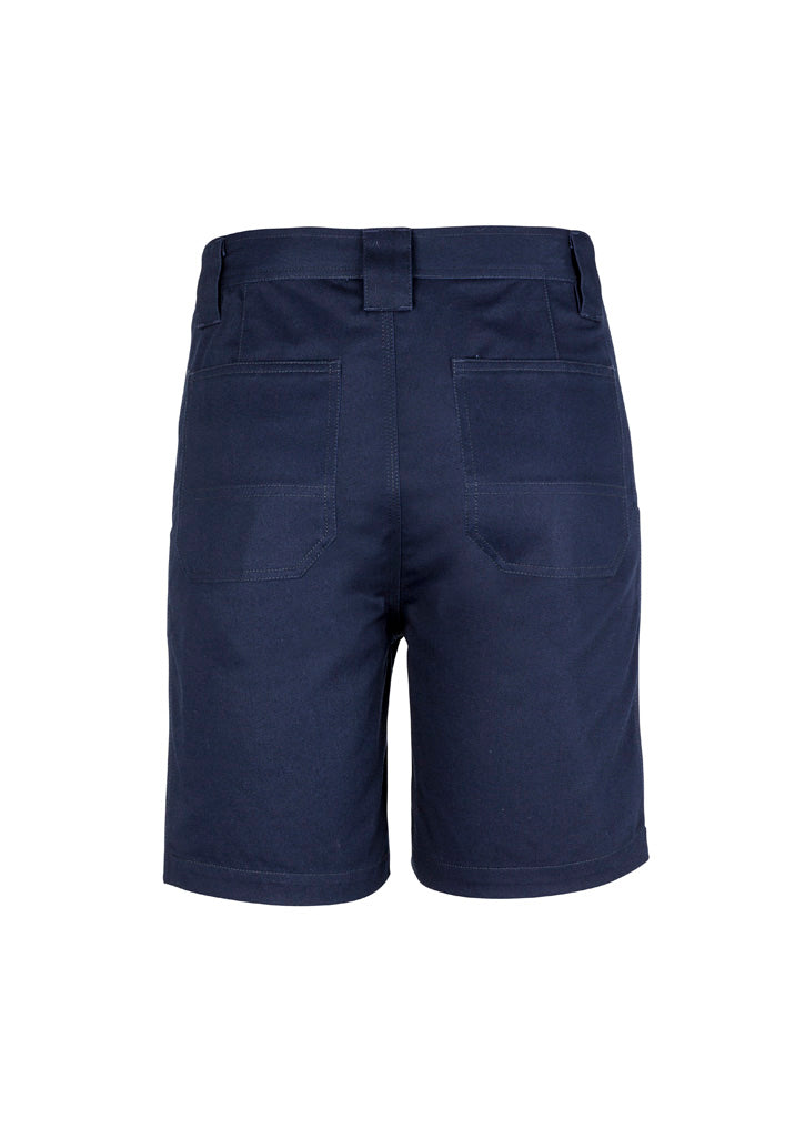 Syzmik Mens Plain Utility Short - Navy